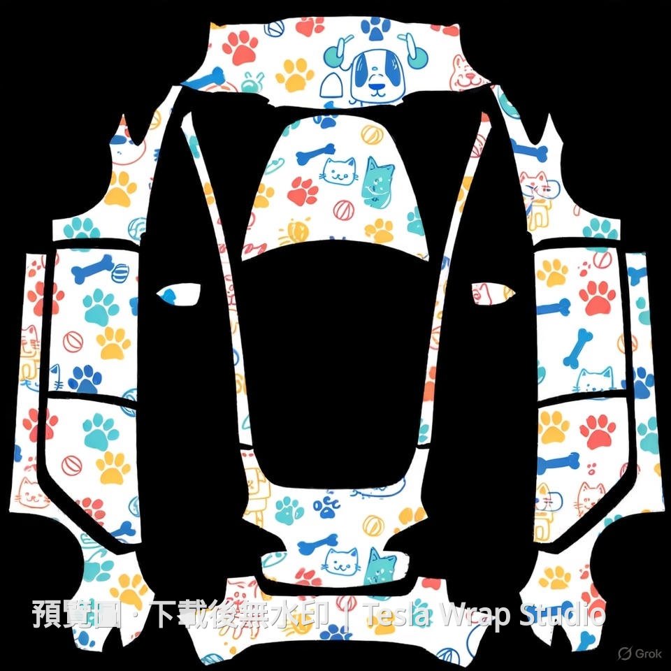 Model 3 編號 #1352 自訂範本