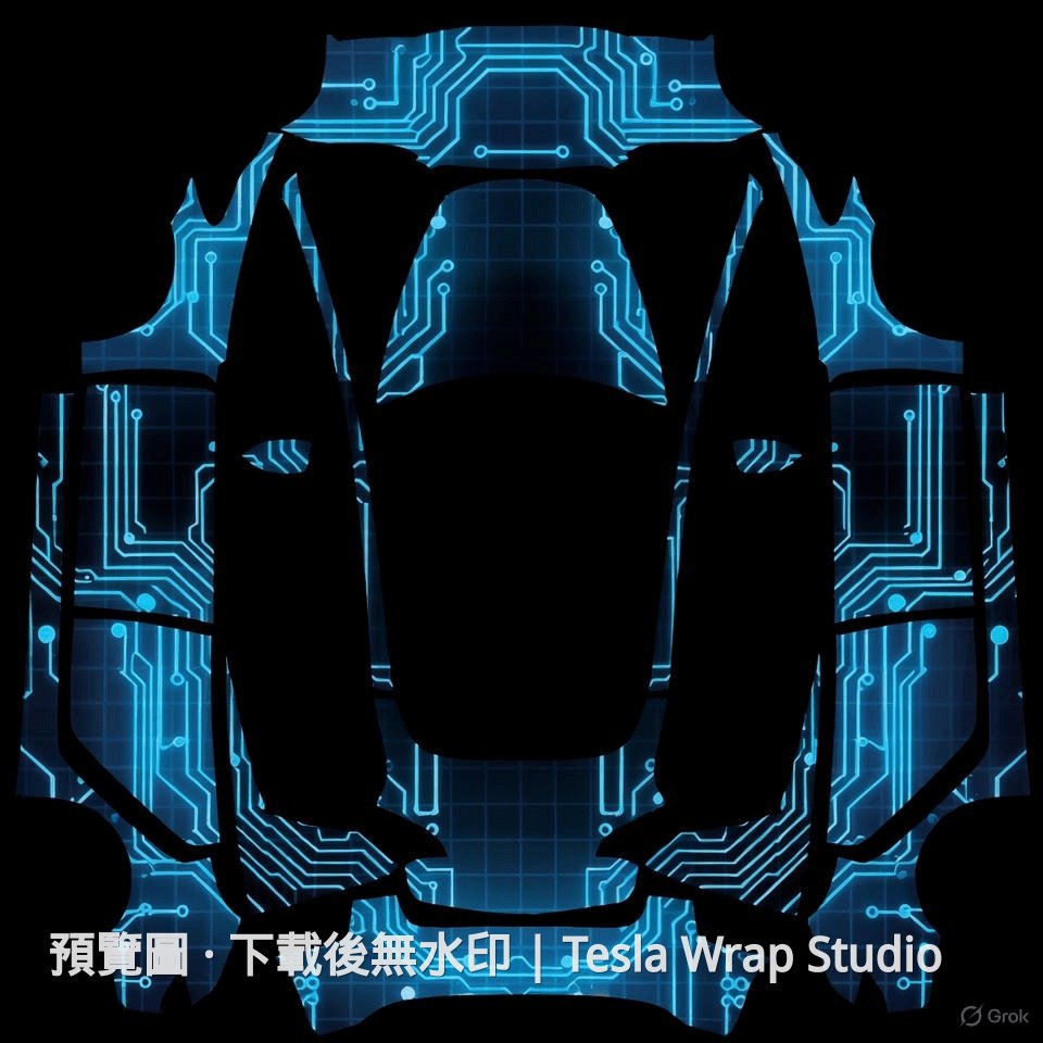 Model 3 編號 #2630 自訂範本