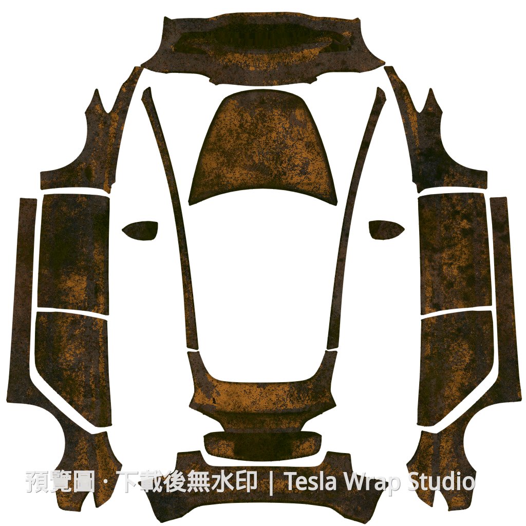Model 3 編號 #7709 自訂範本