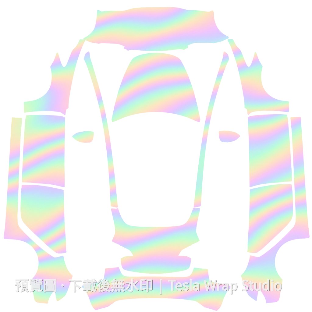 Model 3 編號 #603 自訂範本