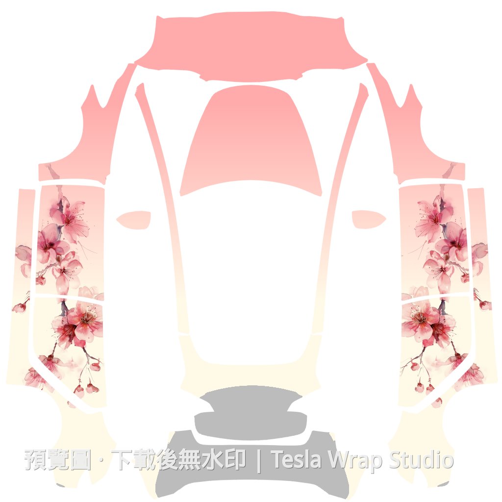 326 Model 3 車體外觀範本
