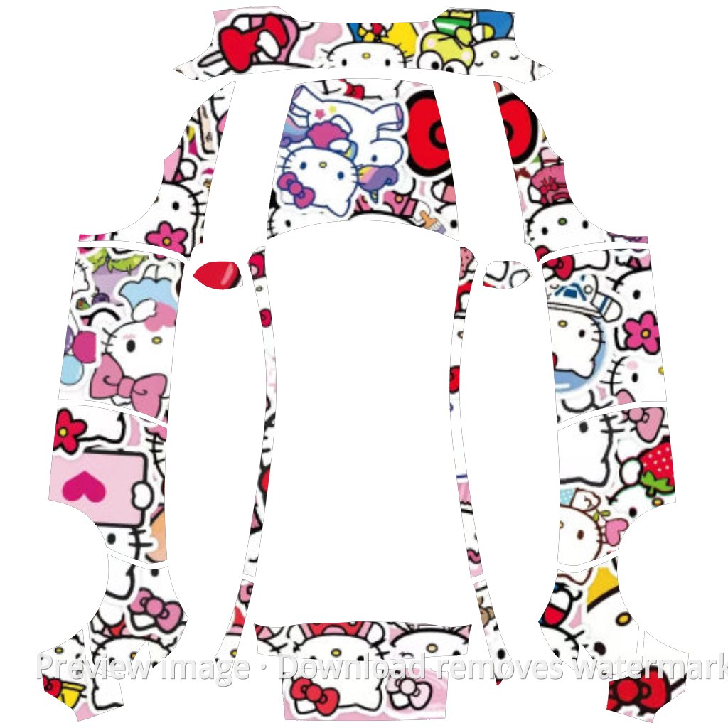 Hello Kitty Theme - Model Y (2025+) Premium