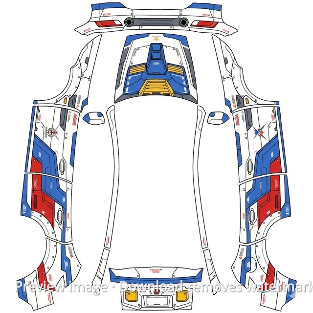 Gundam Theme - Model Y (2025+) Premium