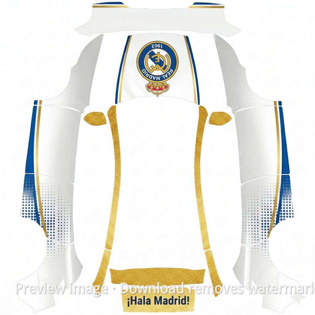 ¡Hala Madrid! Theme - Model Y (2025+) Premium