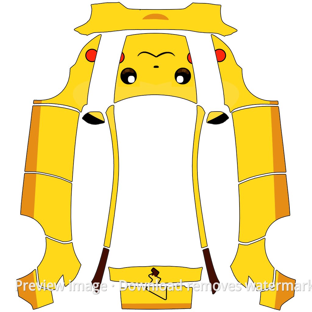Pikachu Theme - Model Y (2025+) Premium
