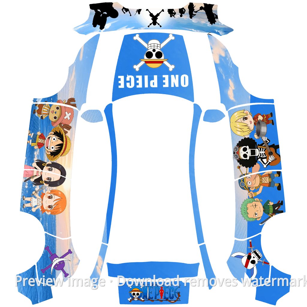 One Piece Theme - Model Y (2025+) Premium
