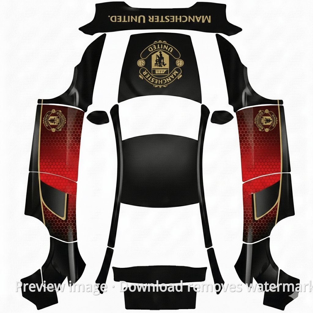Manchester United Theme - Model Y (2025+) Premium
