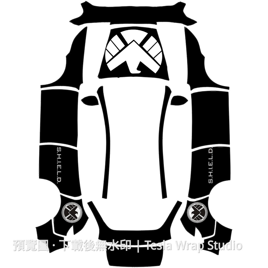 SHIELD 主題 - Model Y (2025+) Premium
