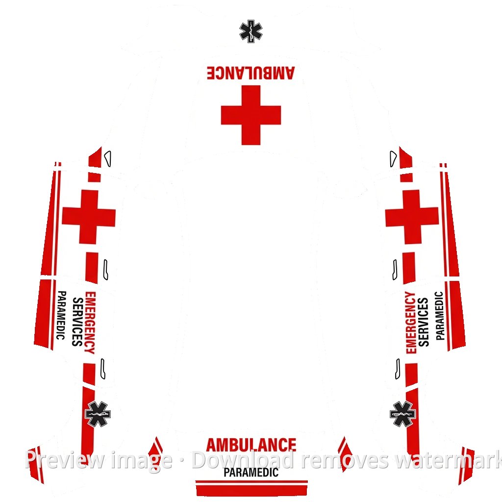 Ambulance Theme - Model Y (2025+) Standard