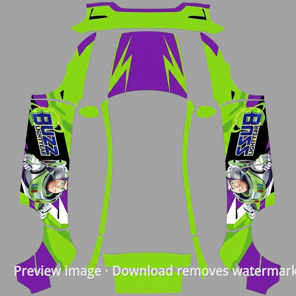 Buzz Lightyear Theme - Model Y (2025+) Standard