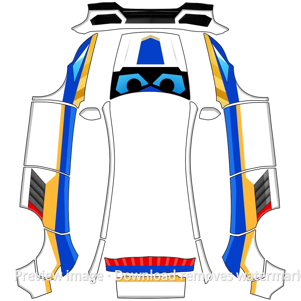 Custom Template #9040 - Model Y (2025+) Standard