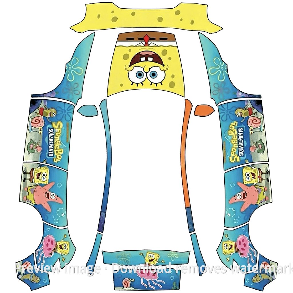 SpongeBob Theme 2 - Model Y (2025+) Standard