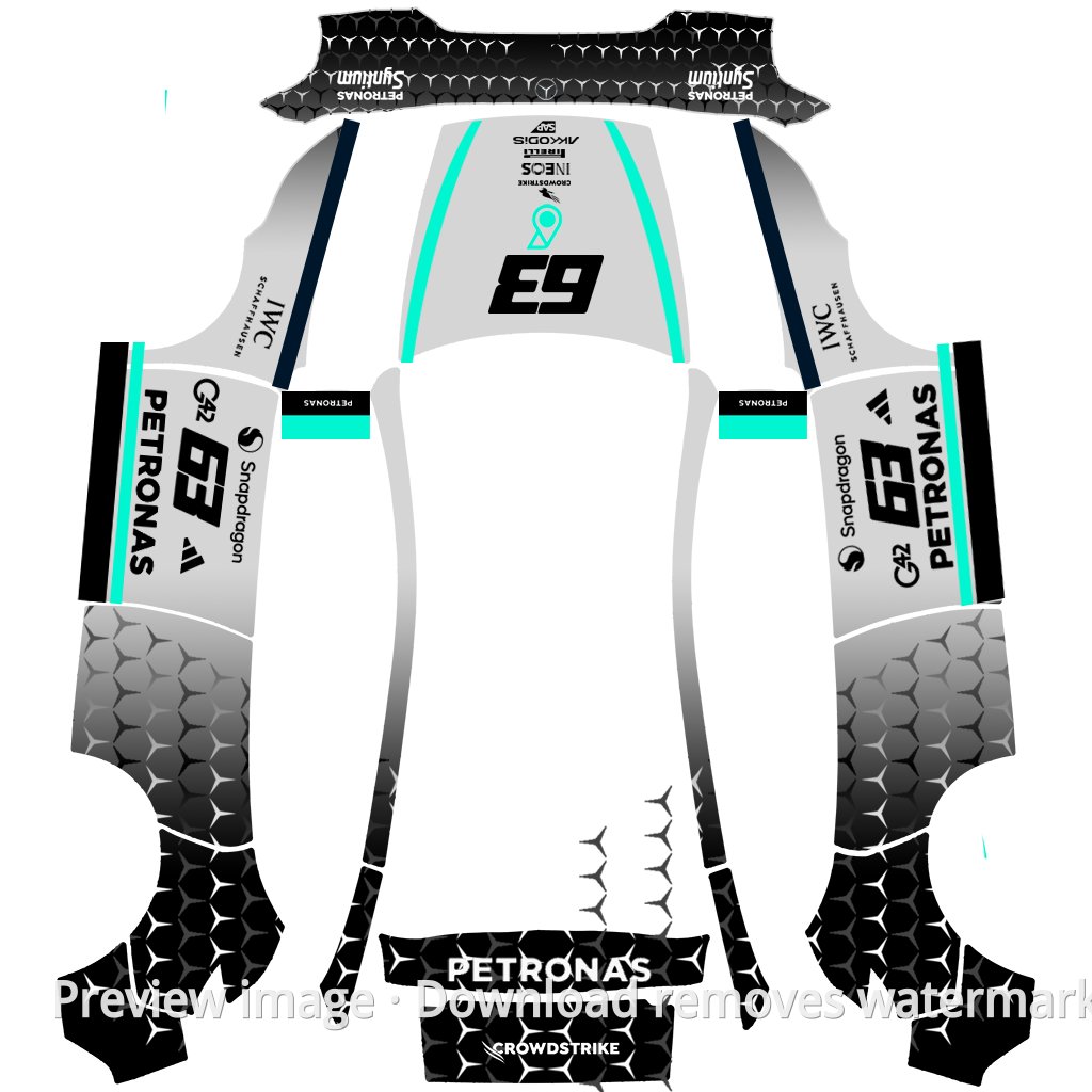 NY001 Model Y Wrap Template