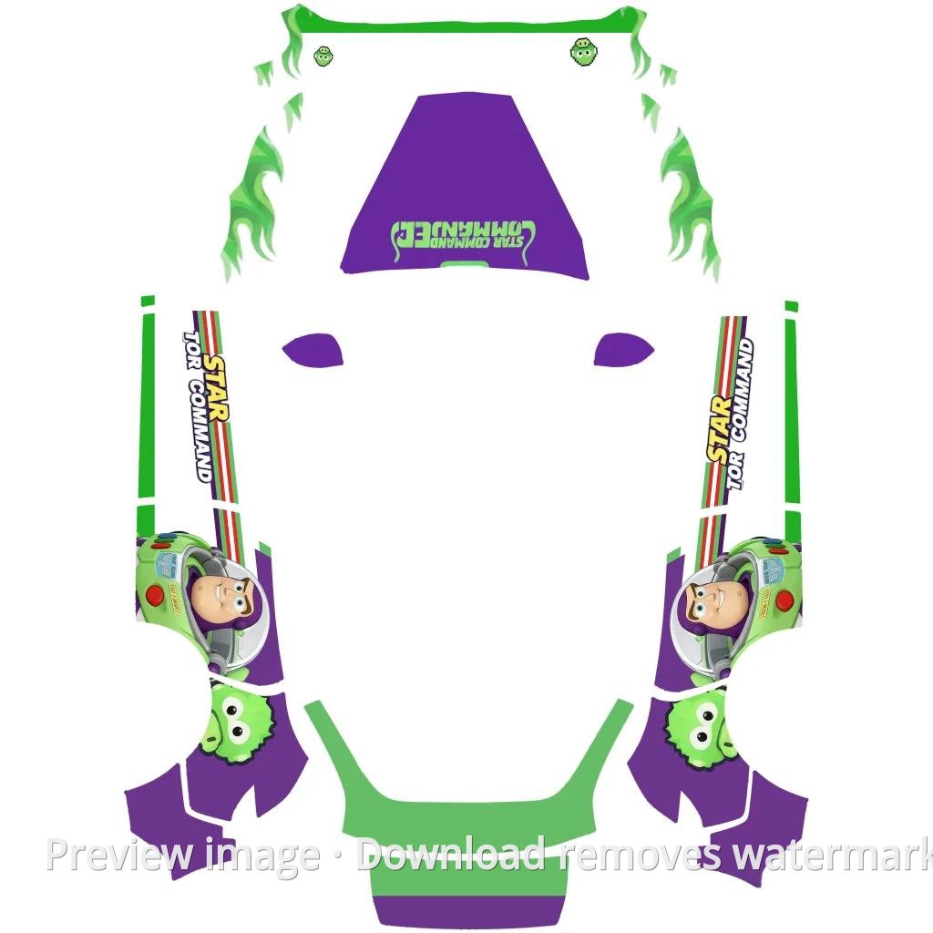 Buzz Lightyear Theme - Model Y (2025+) Standard