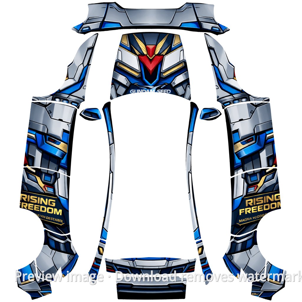 King Kong Premium Skin - Model Y (2025+) Standard
