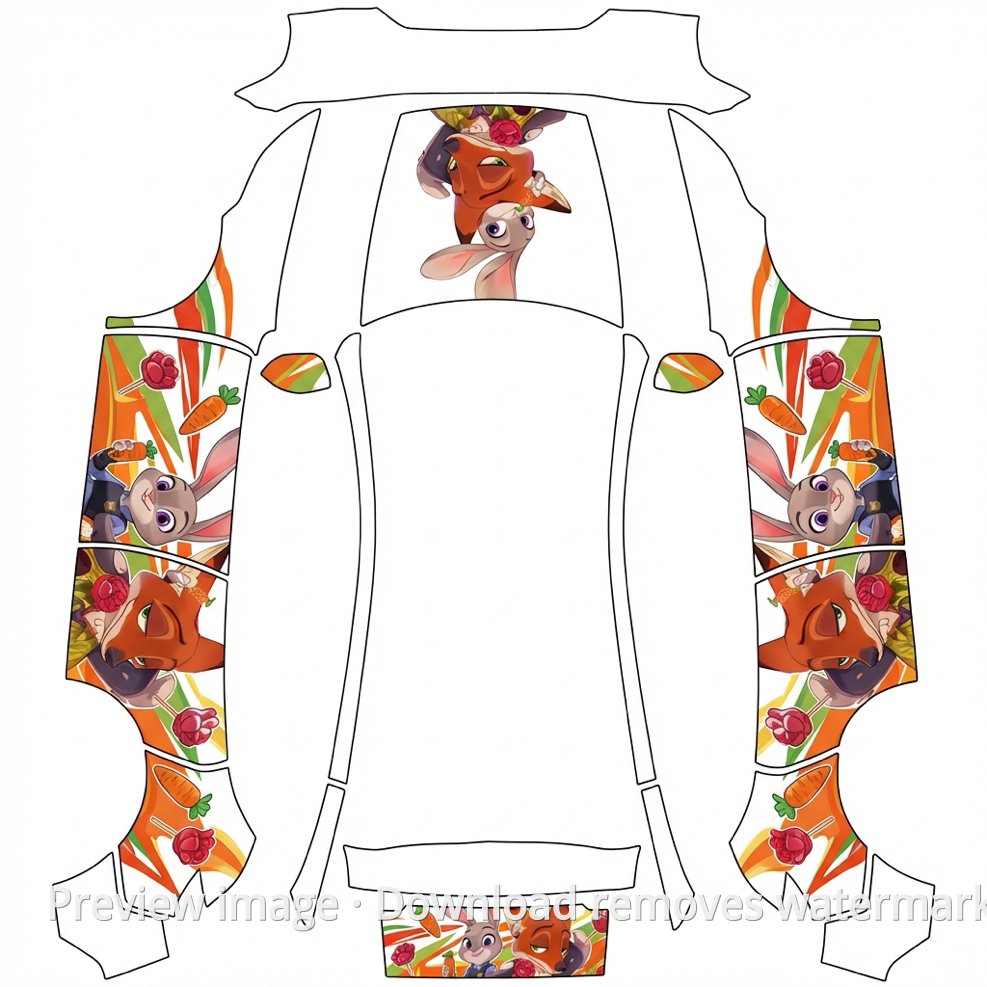 Model Y 2025 Paint Shop Template
