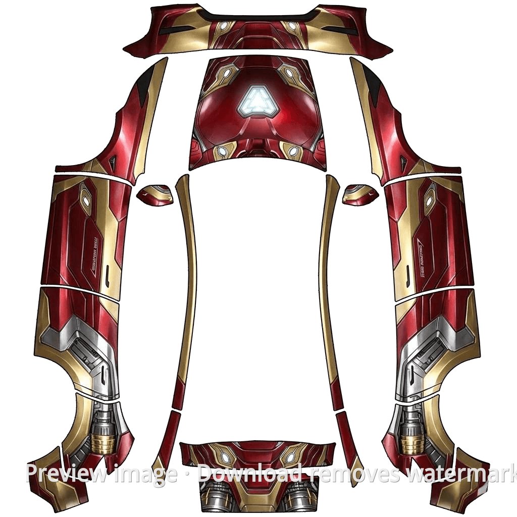 New Iron Man Theme - Model Y (2025+) Standard