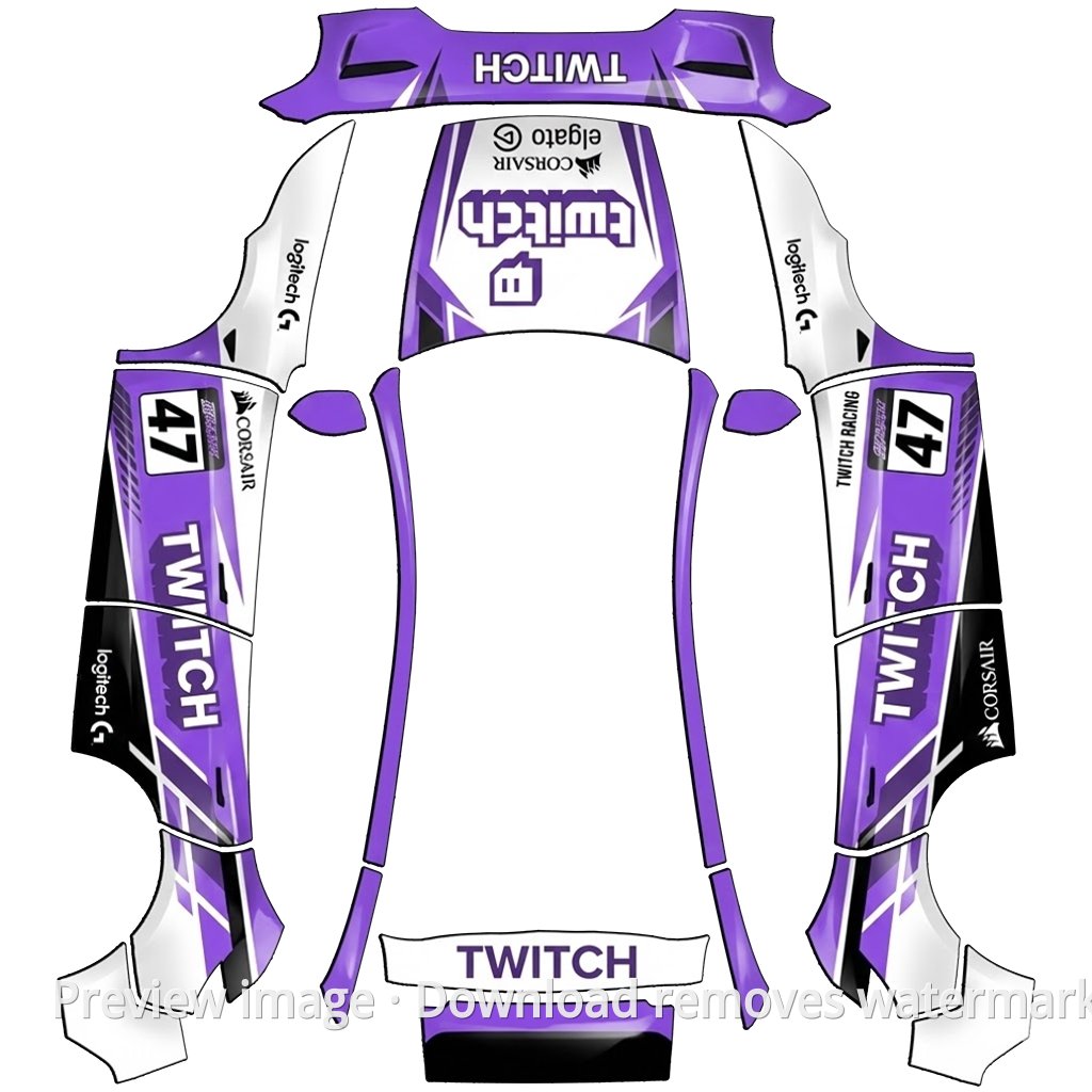 TWITCH Theme - Model Y (2025+) Standard