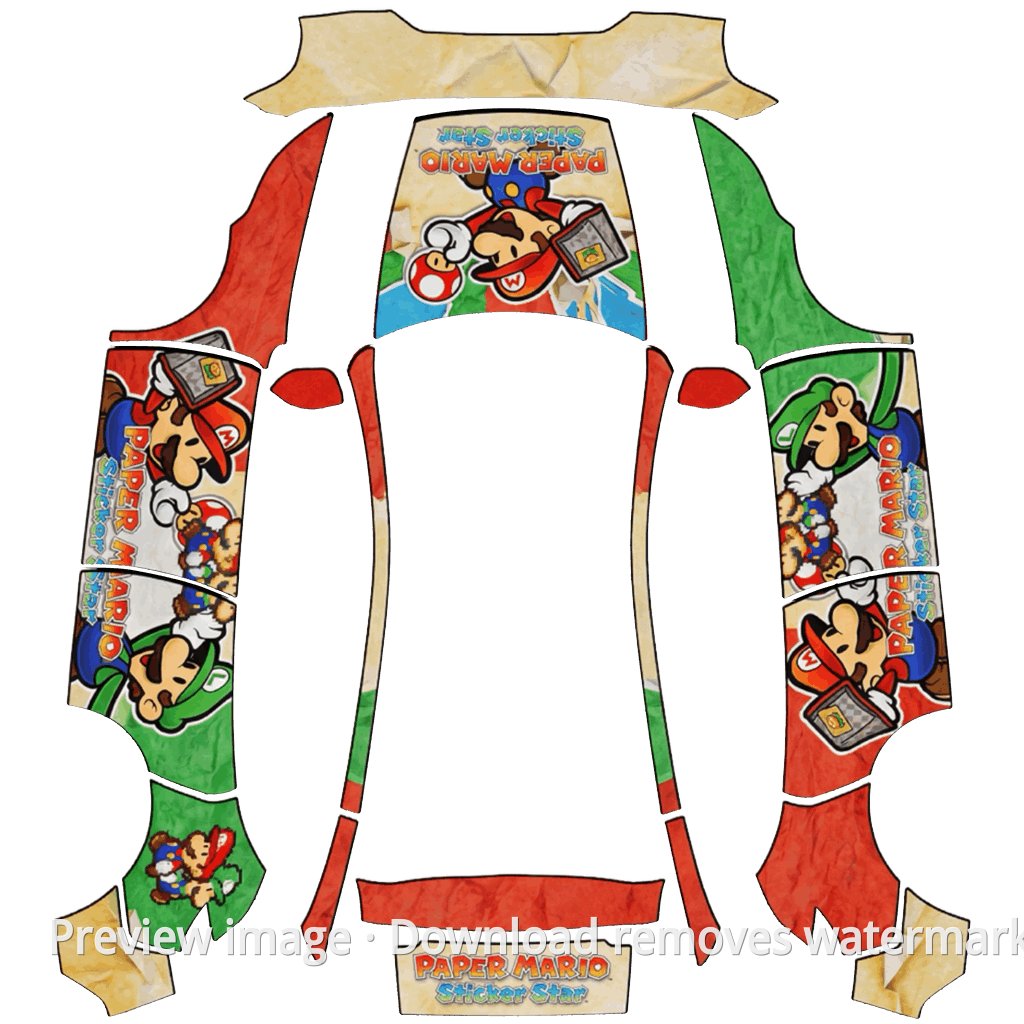 Mario Premium Wrap - Model Y (2025+) Standard