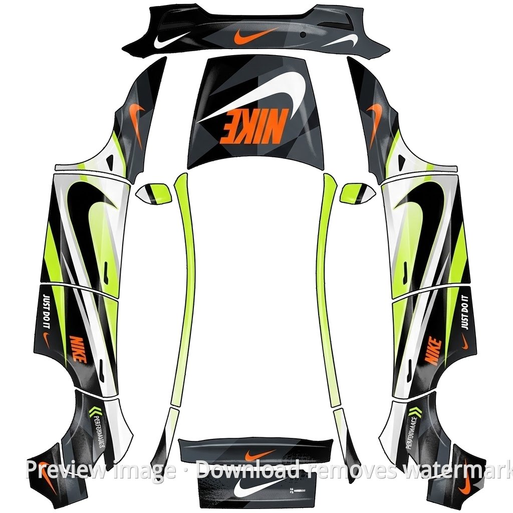 NIKE Theme - Model Y (2025+) Standard