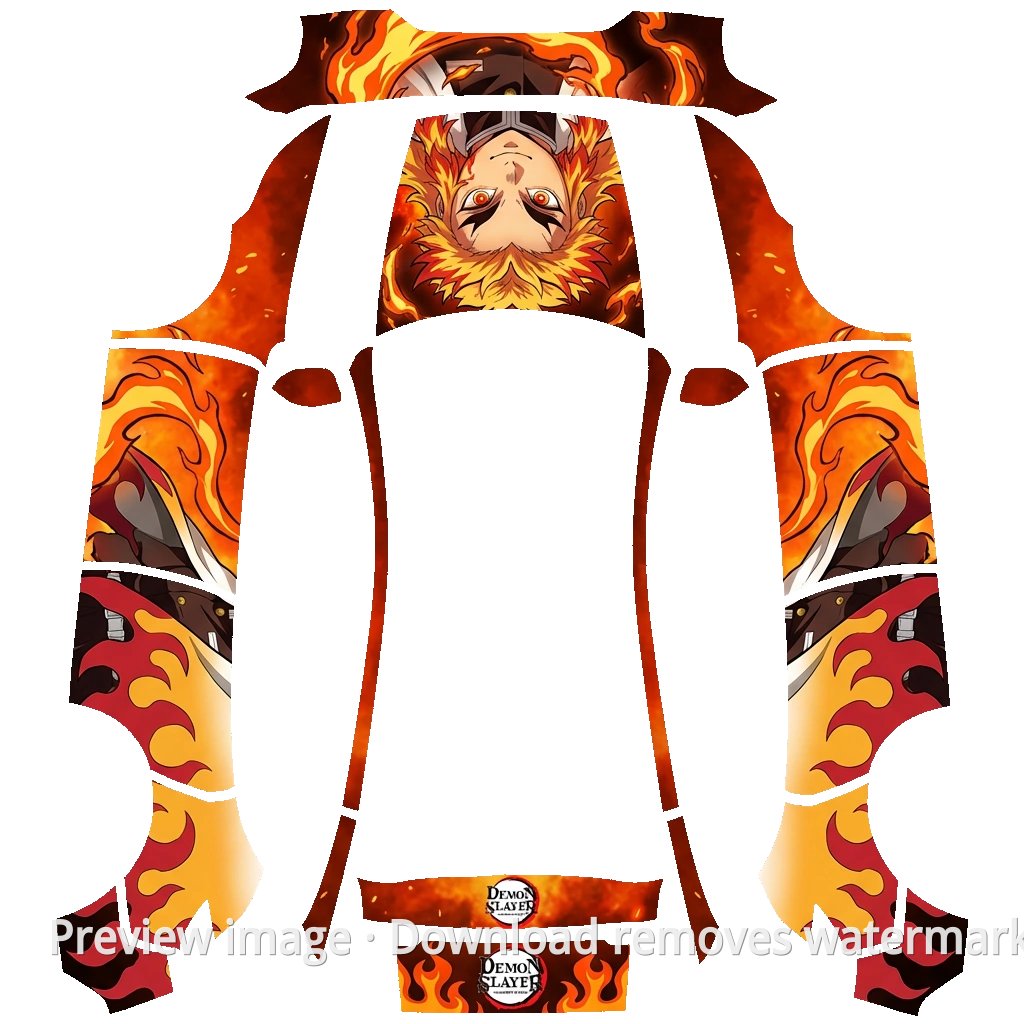Flame Theme - Model Y (2025+) Standard