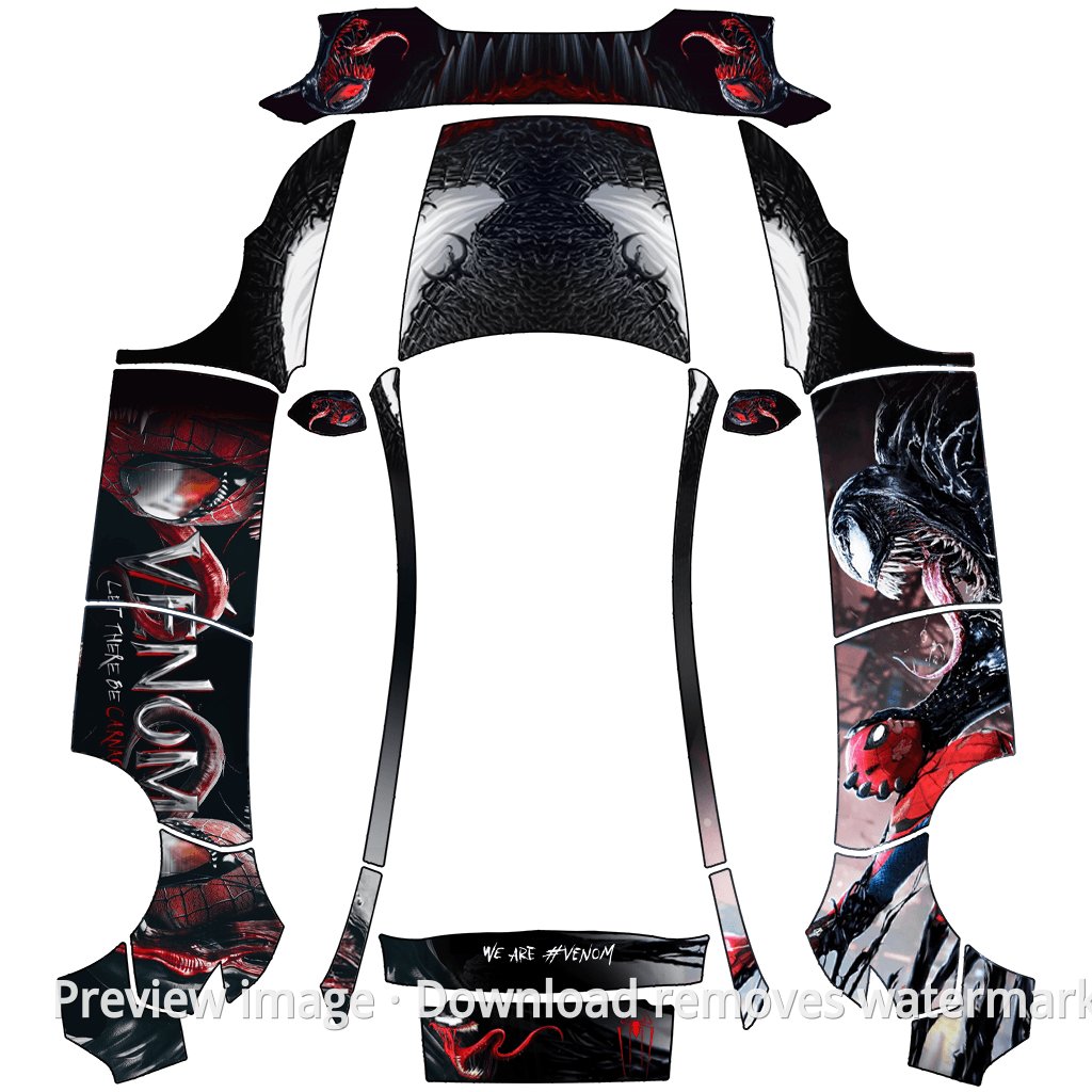 Venom Refined Edition Theme - Model Y (2025+) Standard
