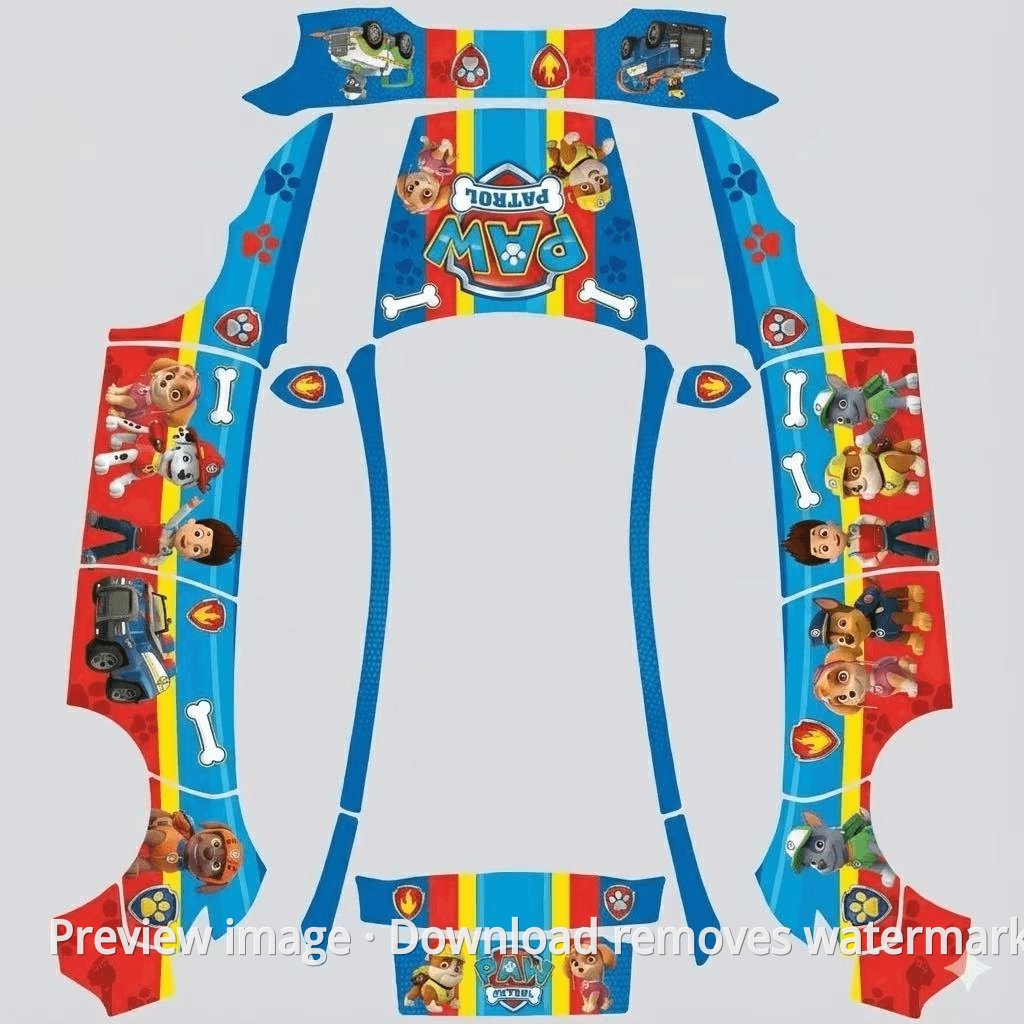 PAW Patrol Theme - Model Y (2025+) Standard