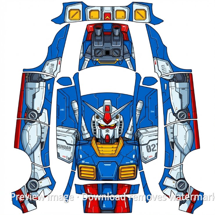 Gundam Theme - Model Y (2025+) Standard