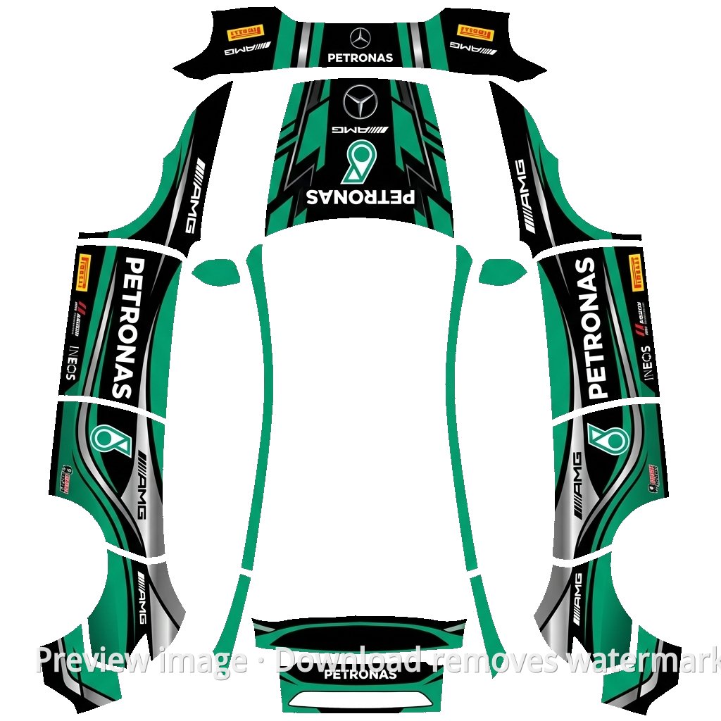 Mercedes-Benz F1 Theme - Model Y (2025+) Standard