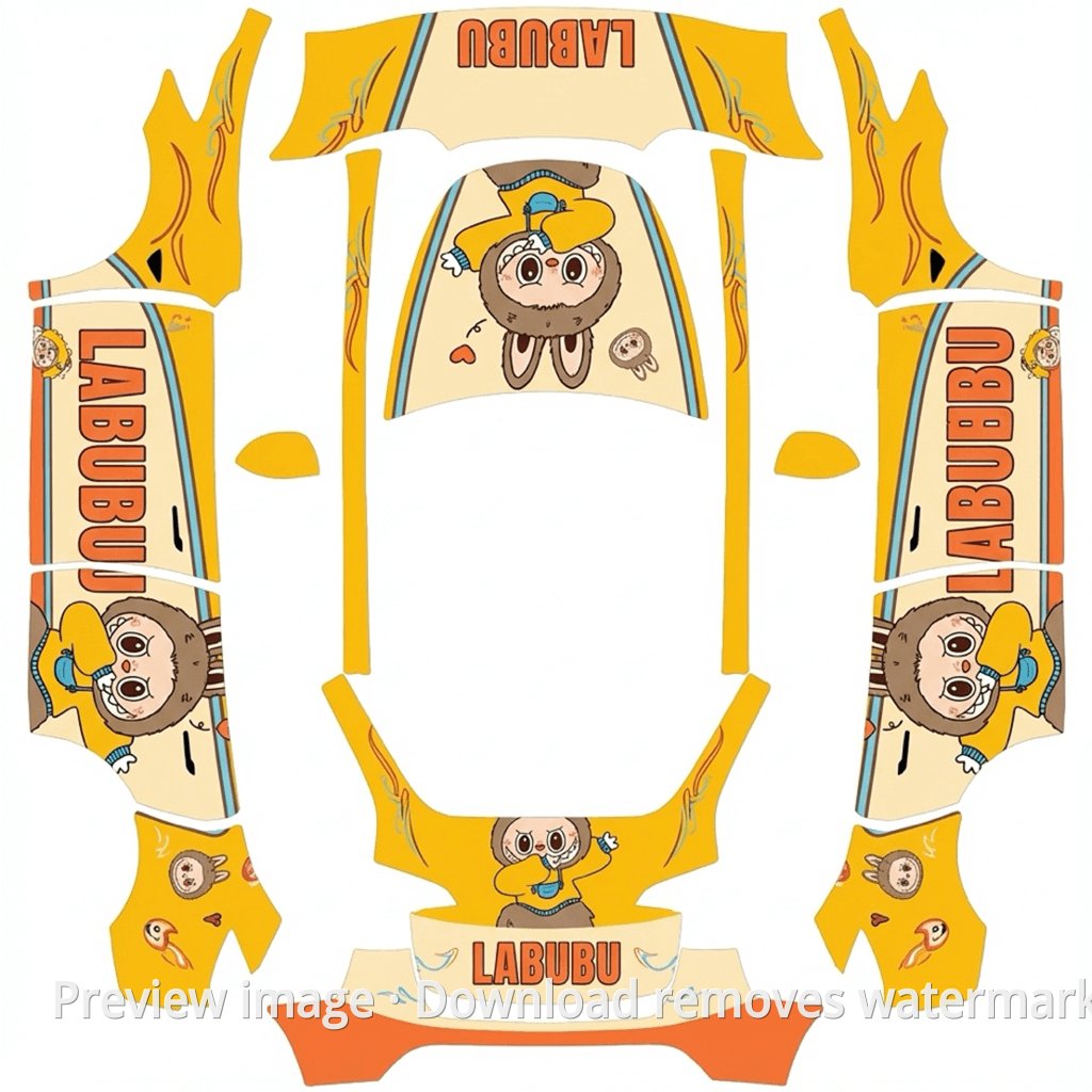 Labubu Theme - Model Y (2025+) Standard