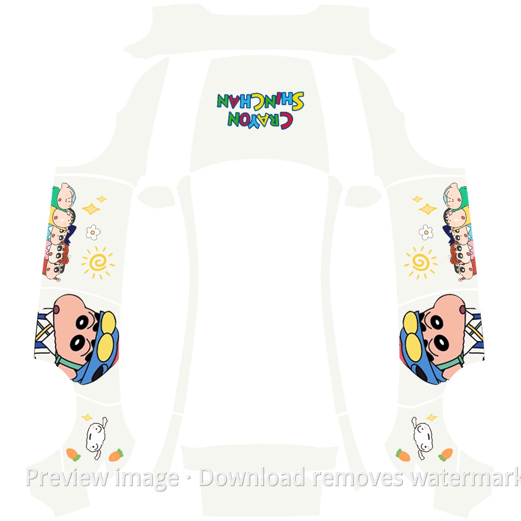 Crayon Shin-chan Theme - Model Y (2025+) Standard