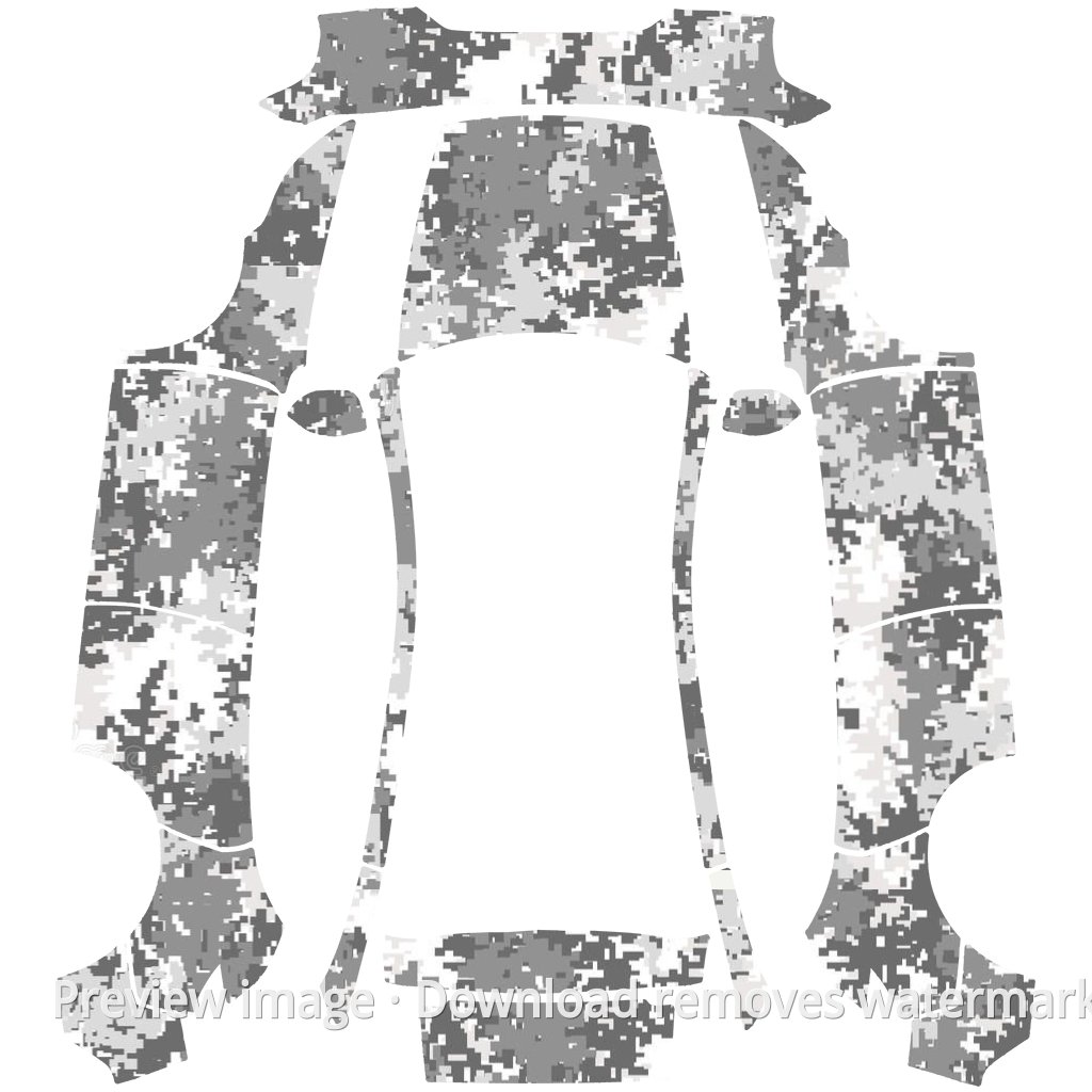 Model Y (2025+) Standard #405 Wrap Template