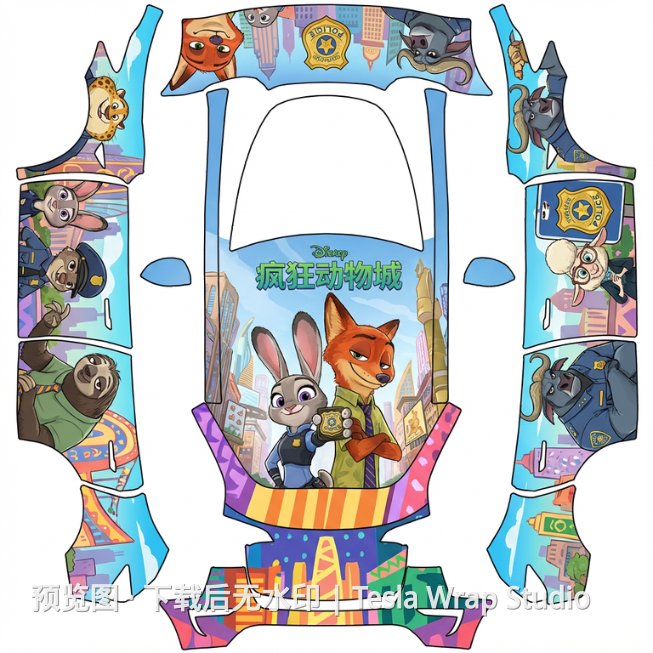 Zoo 主题 - Model Y (2025+) Standard