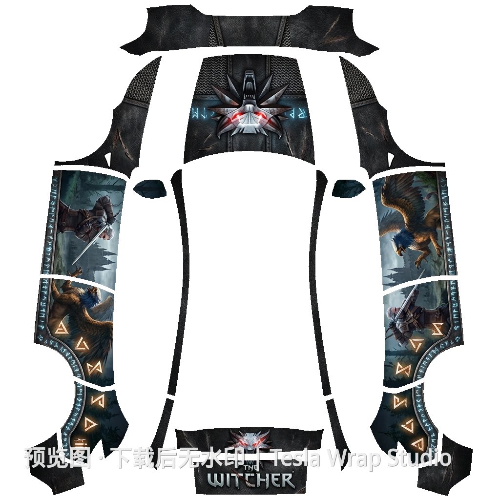 游戏外观 - Model Y (2025+) Standard - Model Y (2025+) Standard 特斯拉喷漆车间模板