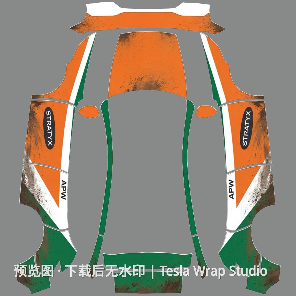 飞驰人生模板 - Model Y (2025+) Standard - Model Y (2025+) Standard 特斯拉喷漆车间模板