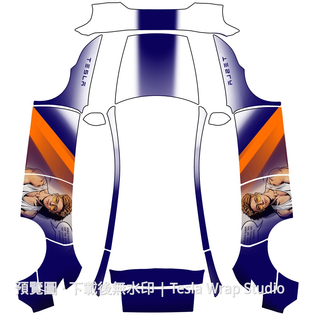 Man 主題 - Model Y (2025+) Standard
