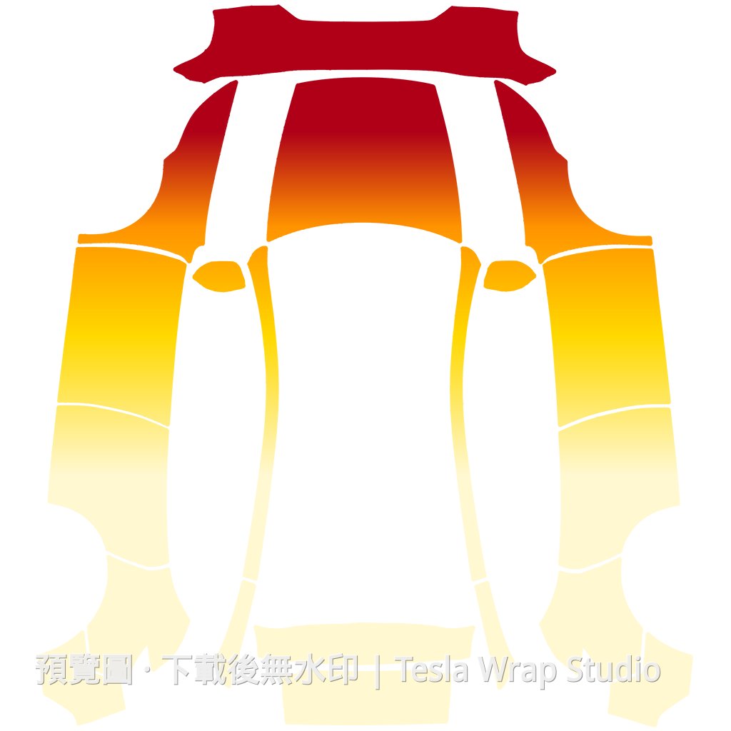 Model Y (2025+) Standard #6141 車體外觀範本