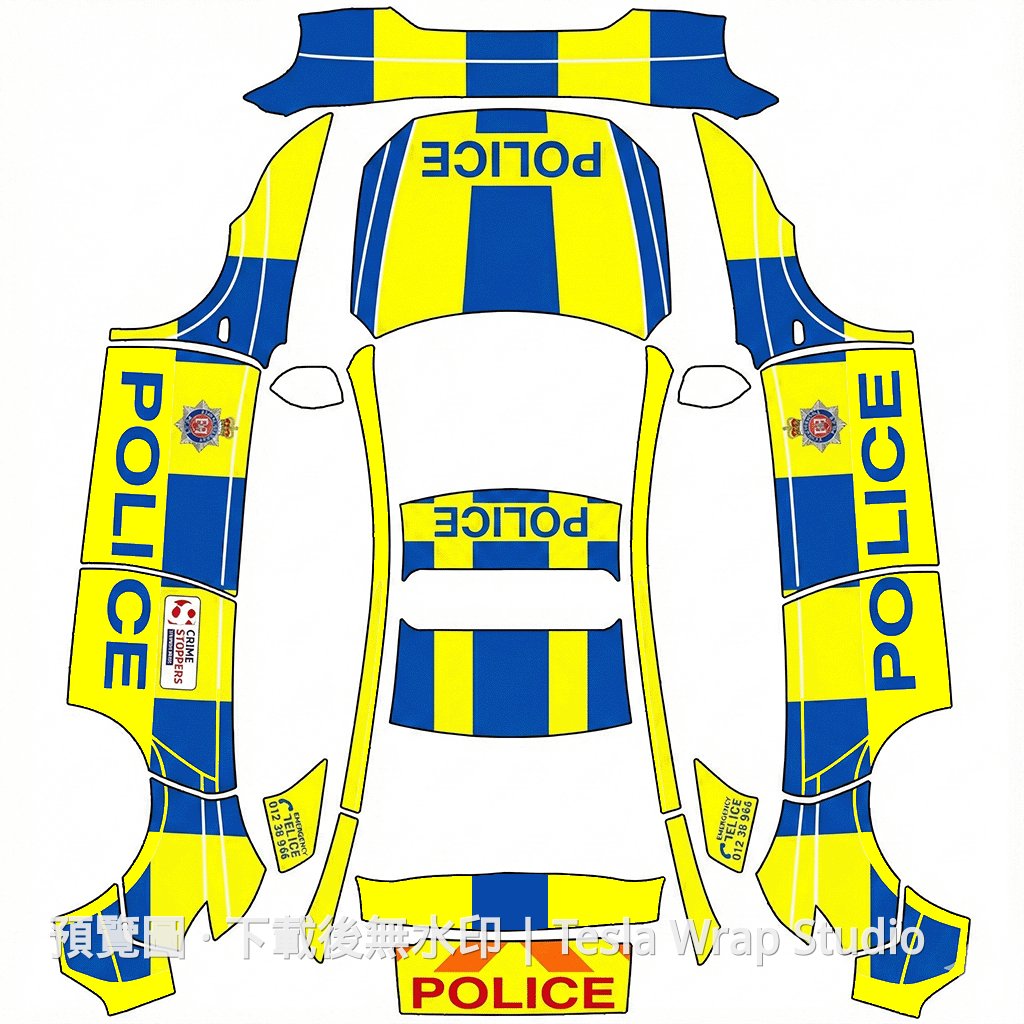 police 主題 2 - Model Y (2025+) Standard