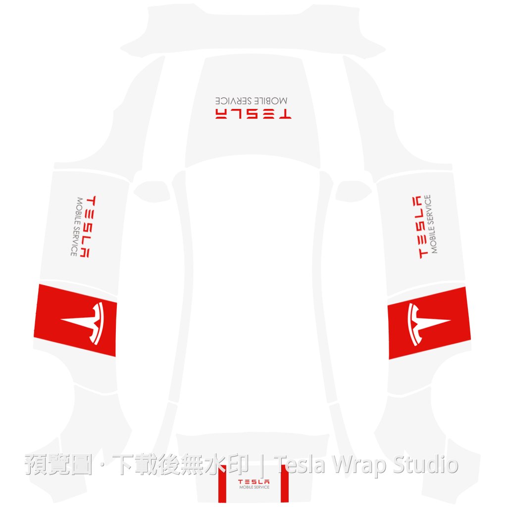 Model Y (2025+) Standard #5844 車體外觀範本