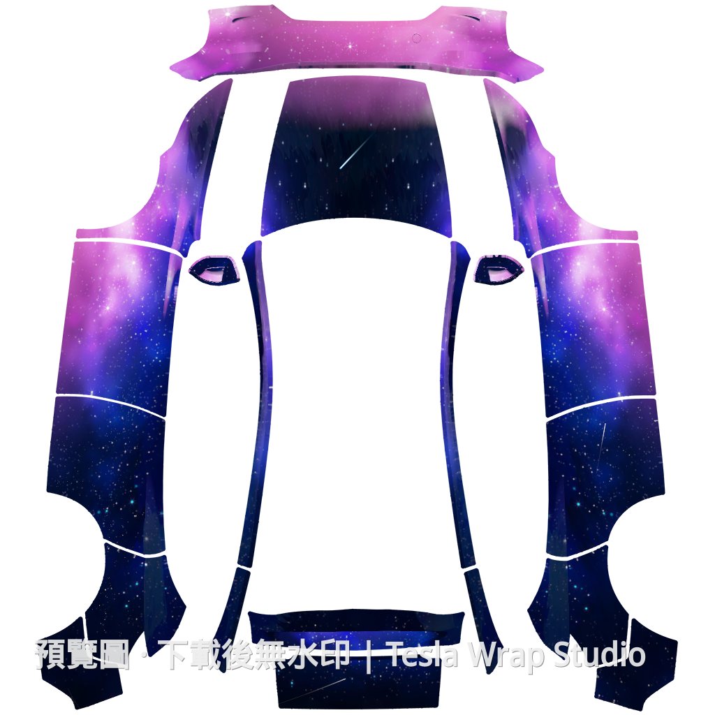 Model Y (2025+) Standard #5132 車體外觀範本