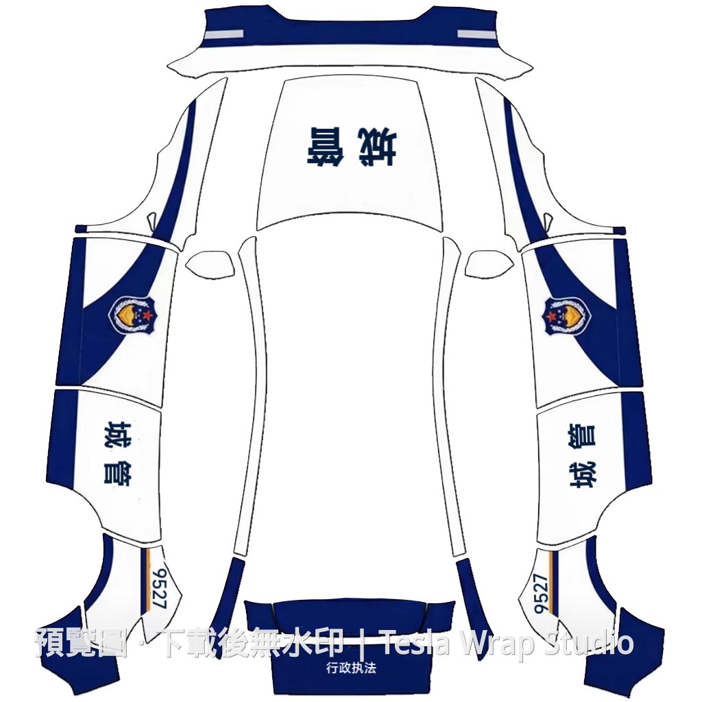 城管主題 - Model Y (2025+) Standard