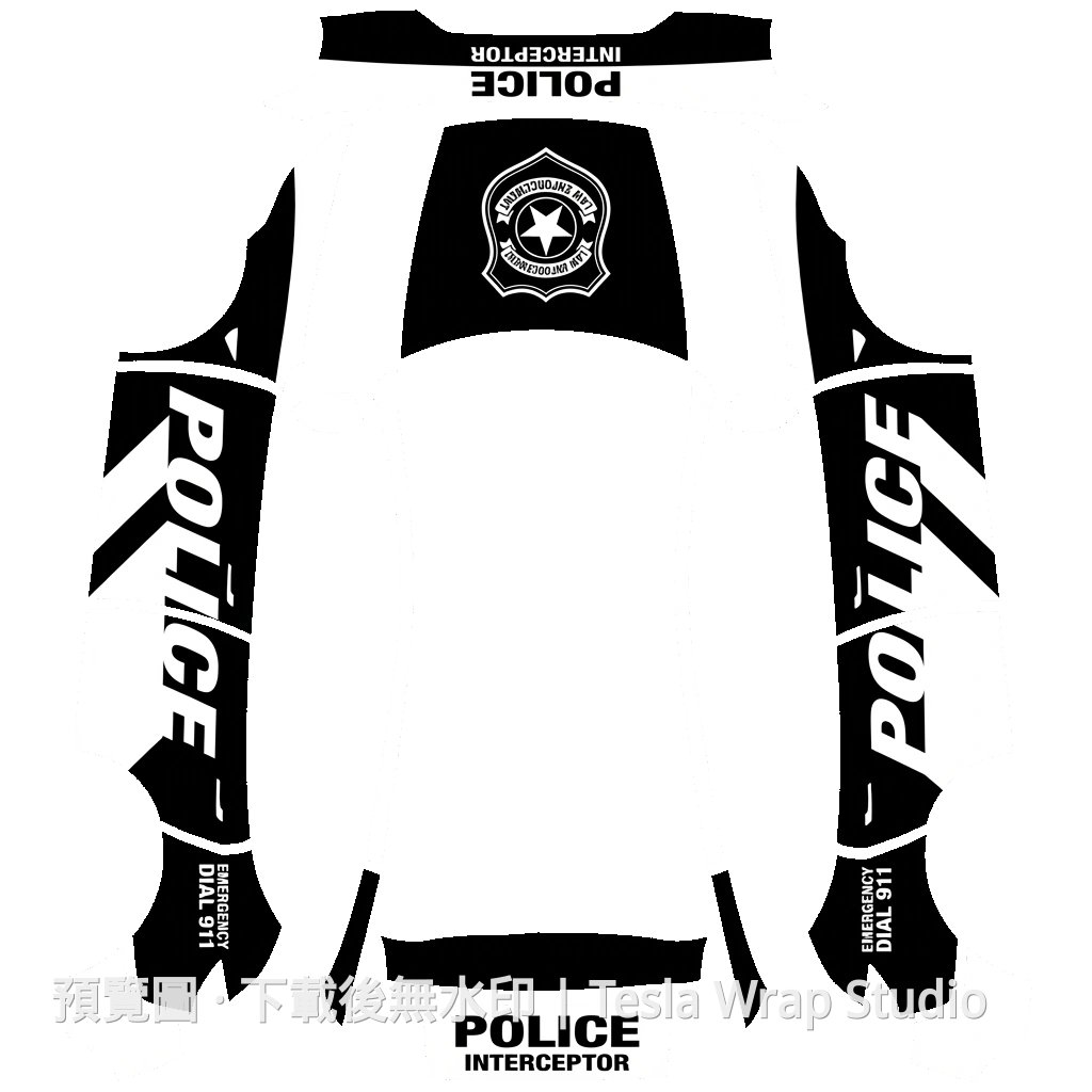 警車系列 1 - Model Y (2025+) Standard