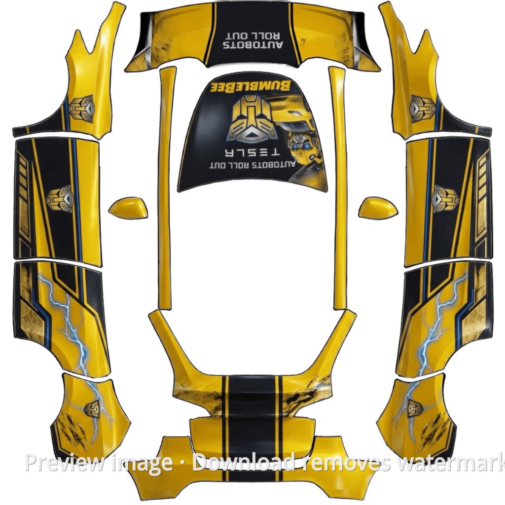 Bumblebee Theme - Model Y