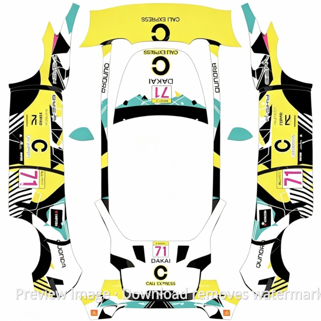 Racing Skin - Model Y