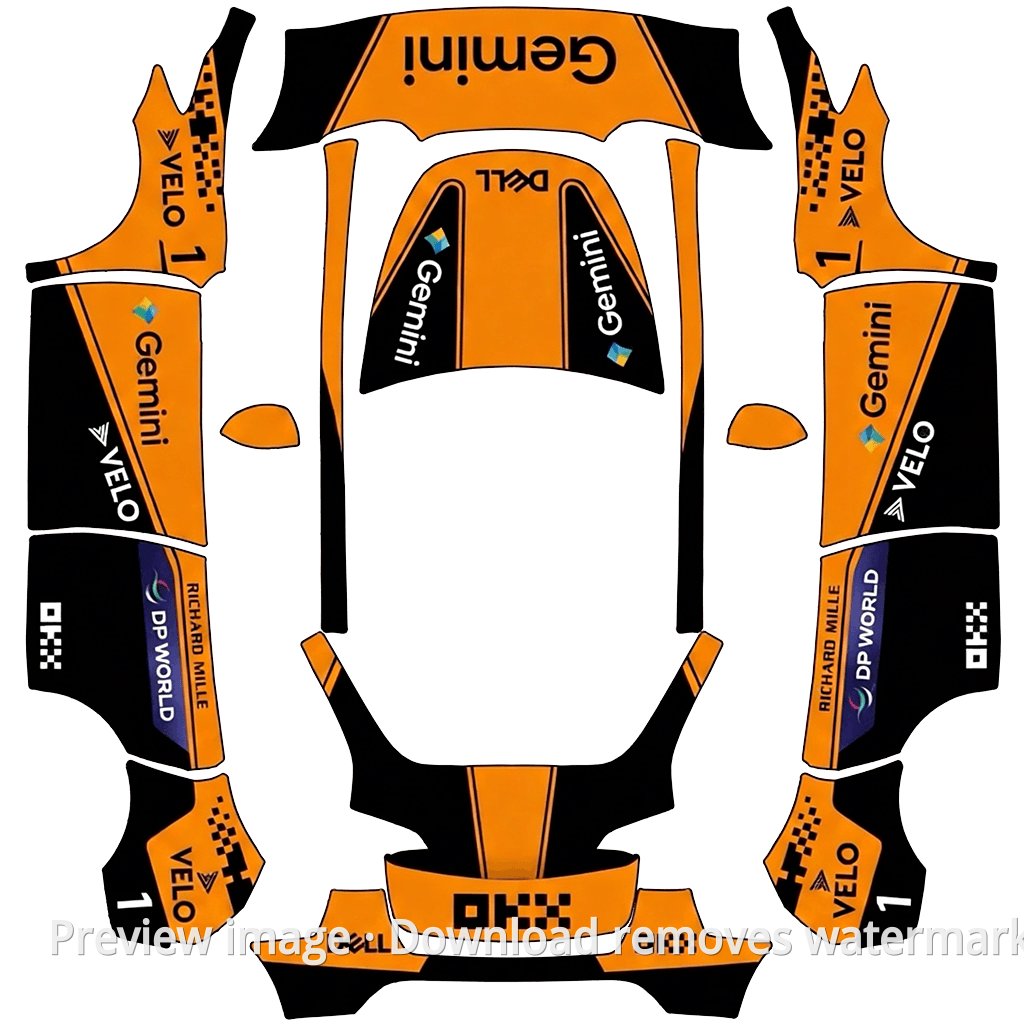 McLaren MCL40 Skin - Model Y