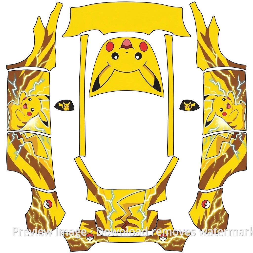 Pikachu Fixed Edition Theme - Model Y