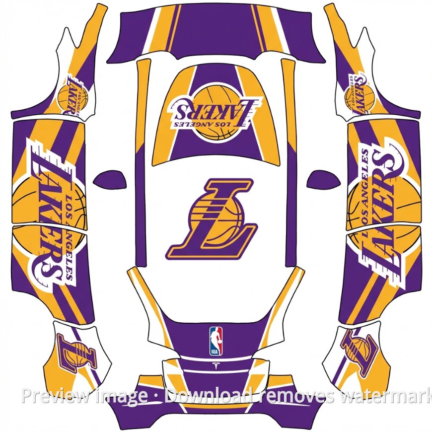 Lakers Theme - Model Y