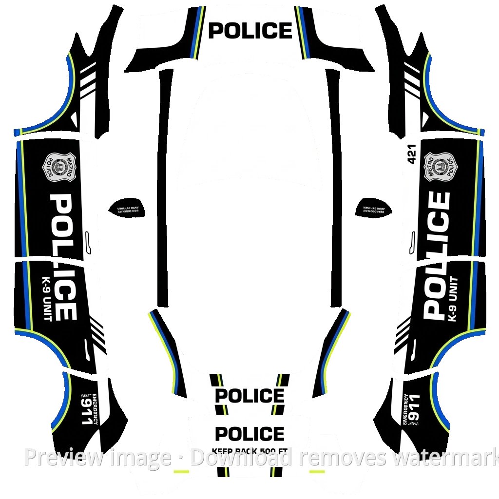 Police Car Series 10 - Model Y