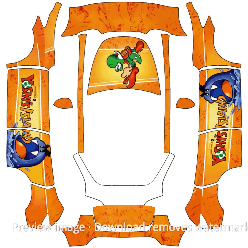 Mario Premium Template - Model Y