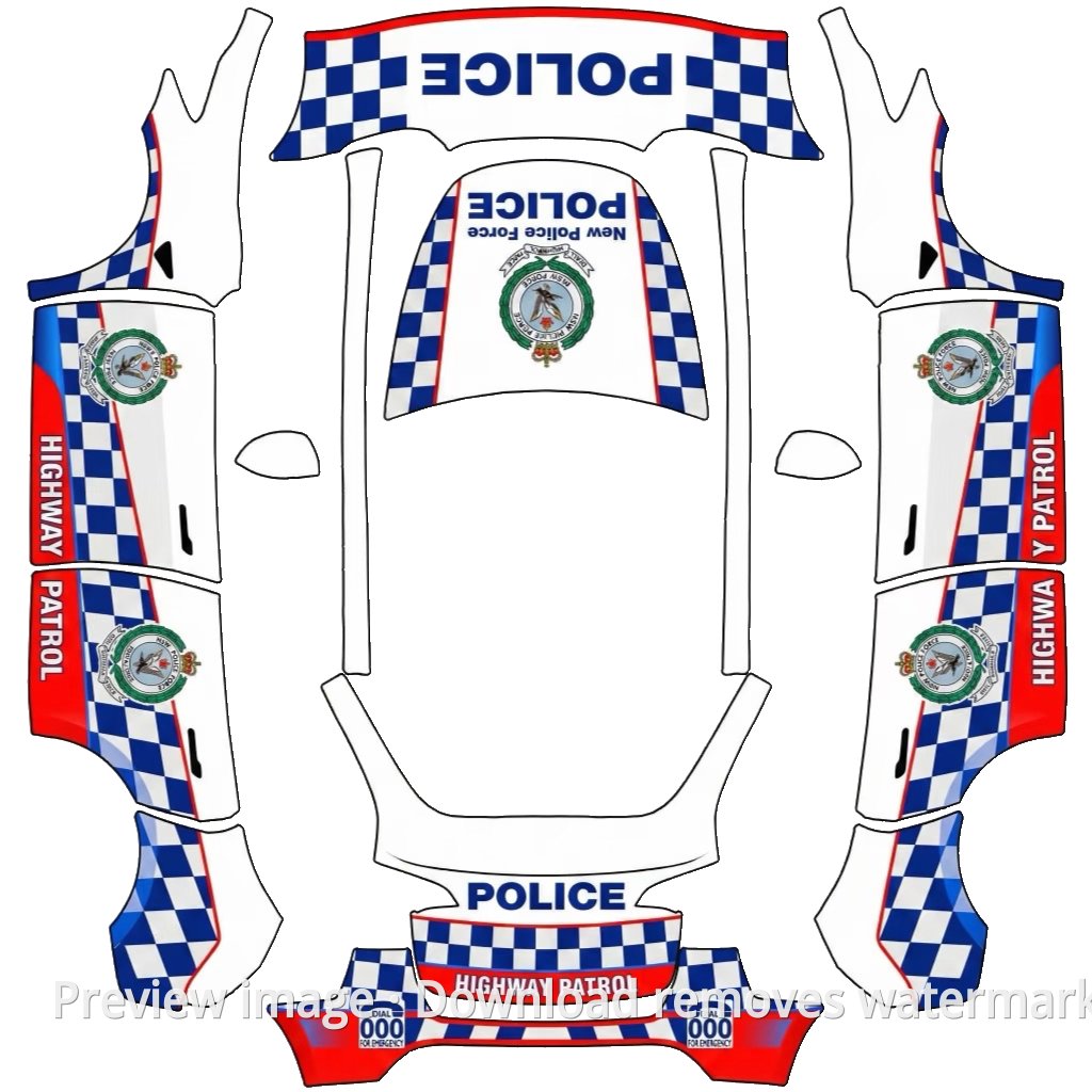 Police Theme - Model Y
